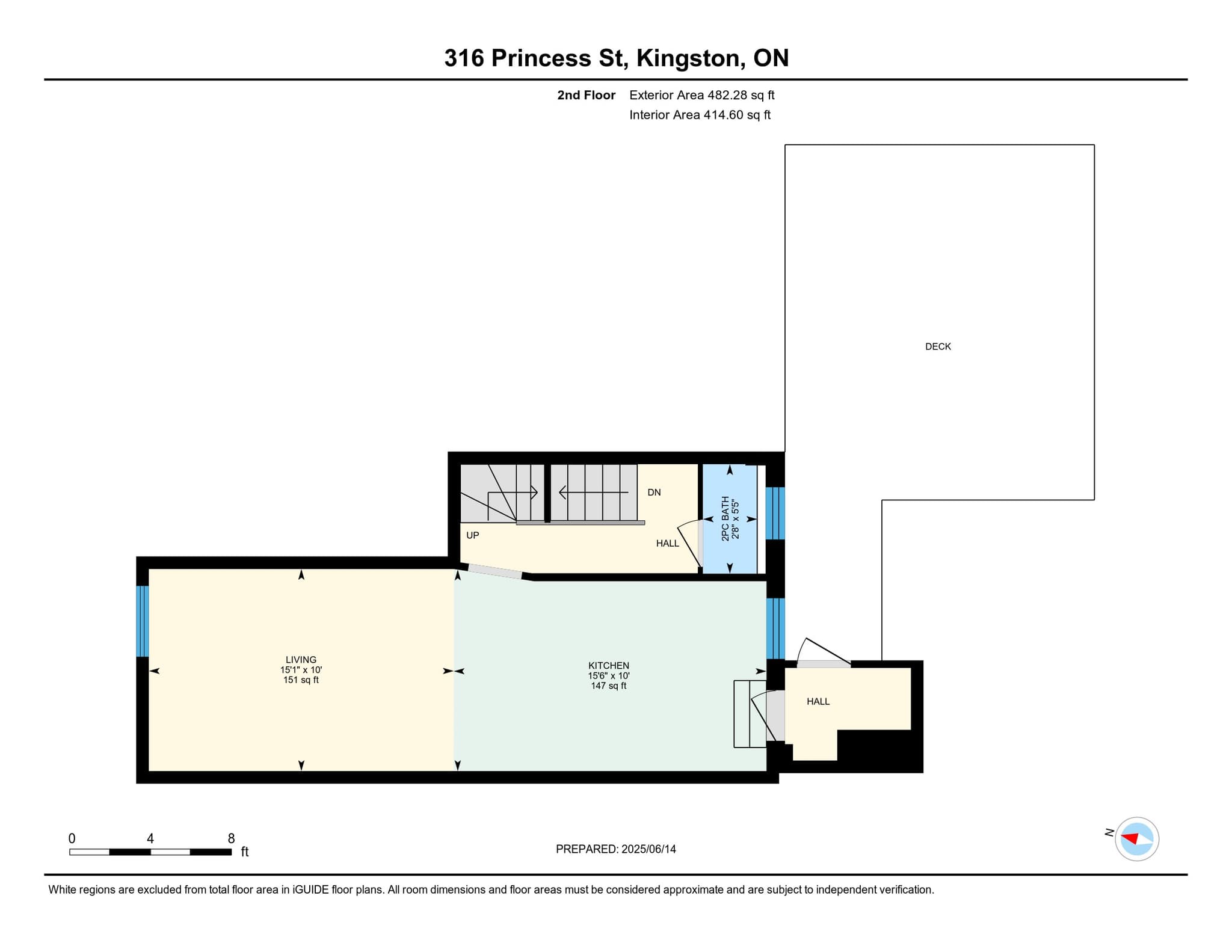 316A Princess Street Unit 2, Floor plan 2 of 3
