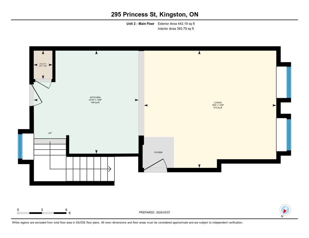 295 Princess Street Unit 2-1-Bedroom, Floor plan 2 of 2