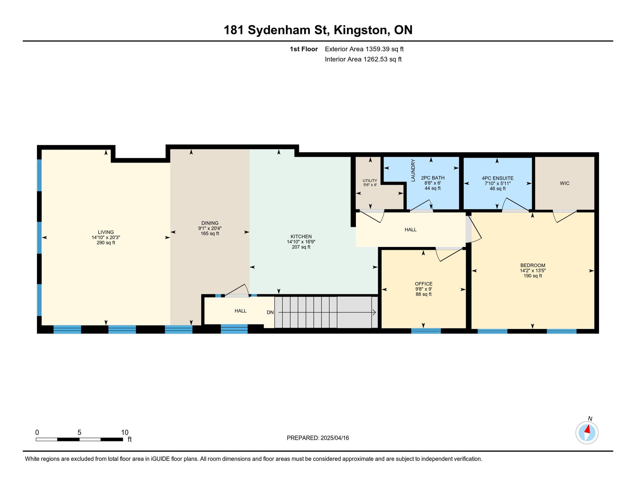 181 Sydenham Street 1, Floor plan 2 of 2