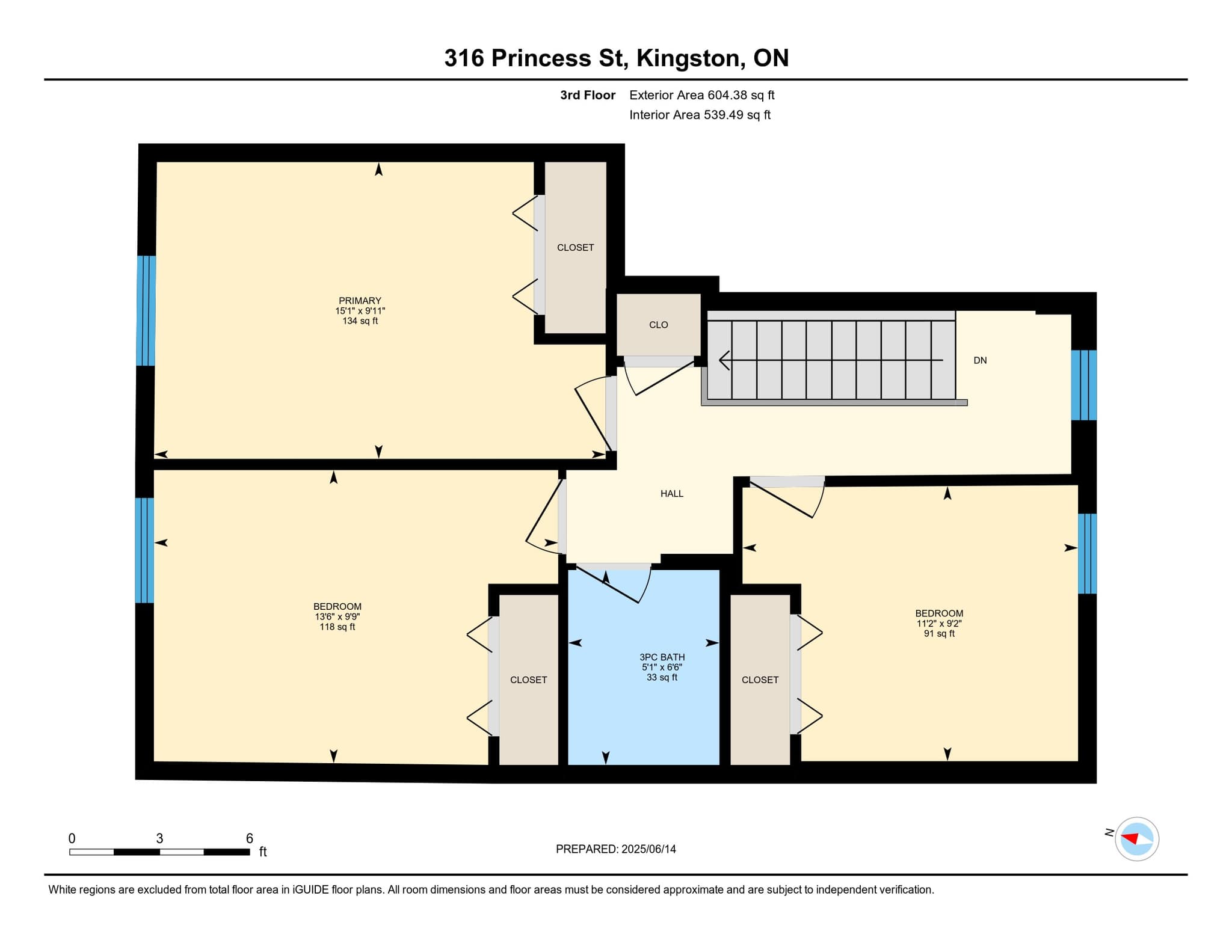 316A Princess Street Unit 2, Floor plan 1 of 3